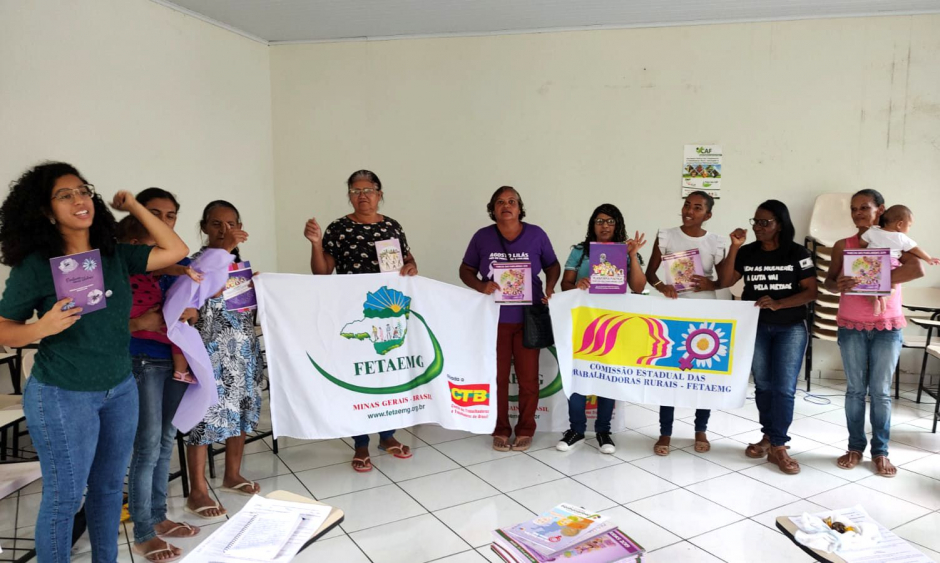 Continua a construção das Comissões de Mulheres Trabalhadoras Rurais nos municípios de Minas
