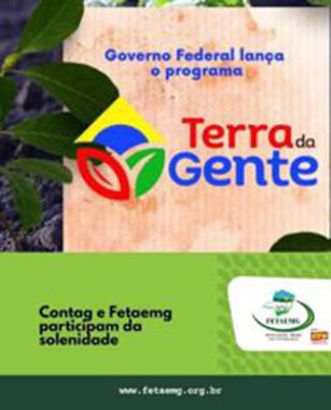 O presidente Luiz Inácio Lula da Silva participa nesta sexta-feira, 7 de março, às 11h, da cerimônia de entregas e anúncios do programa Terra da Gente. O evento será realizado no Complexo Ariadnópolis, no município de Campo do Meio (MG).