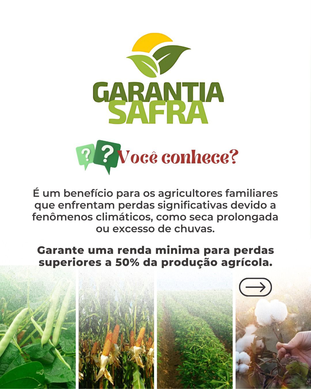 Pagamento do Garantia- Safra 2023/2024