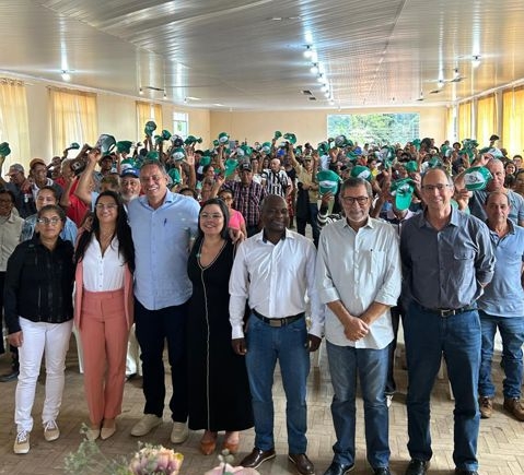 O presidente da Fetaemg, Vilson Luiz da Silva, participou, em Sabinópolis, da Assembleia Geral do Sindicato, que contou com a presença expressiva de trabalhadores e trabalhadoras rurais.