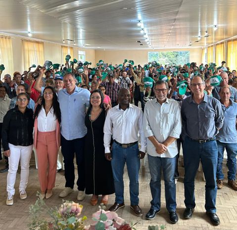 O presidente da Fetaemg, Vilson Luiz da Silva, participou, em Sabinópolis, da Assembleia Geral do Sindicato, que contou com a presença expressiva de trabalhadores e trabalhadoras rurais.