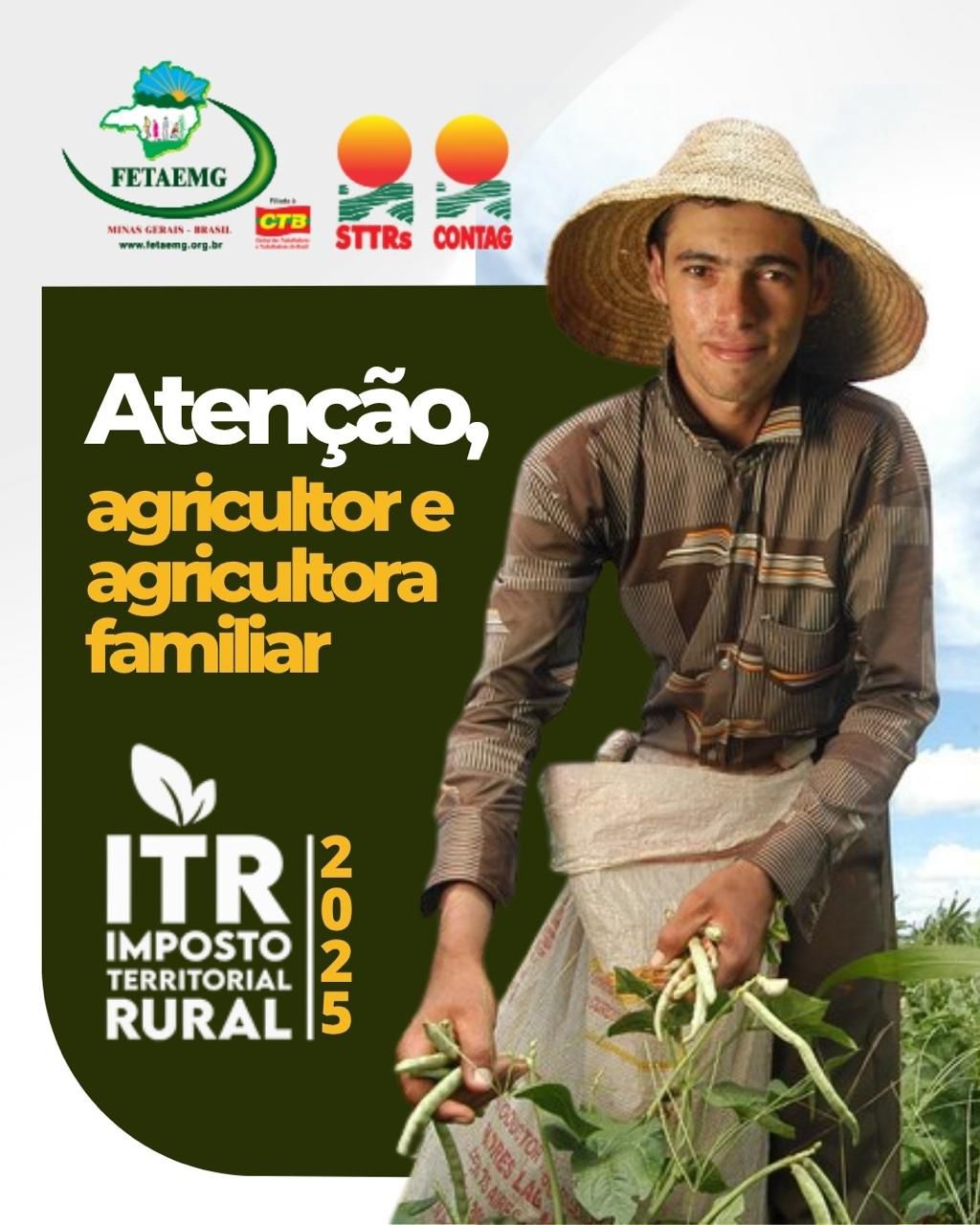 Declaração do ITR é obrigação do proprietário rural.