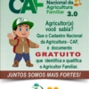 O Cadastro da Agricultura Familiar (CAF) é o principal instrumento de reconhecimento do agricultor e da agricultora familiar às políticas públicas. O Cadastro da Agricultura Familiar (CAF) é o principal instrumento de reconhecimento do agricultor e da agricultora familiar às políticas públicas.