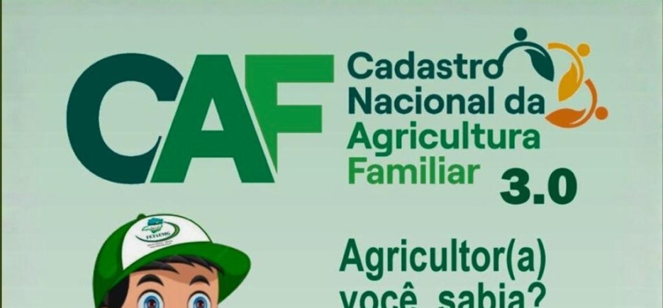 O Cadastro da Agricultura Familiar (CAF) é o principal instrumento de reconhecimento do agricultor e da agricultora familiar às políticas públicas. O Cadastro da Agricultura Familiar (CAF) é o principal instrumento de reconhecimento do agricultor e da agricultora familiar às políticas públicas.