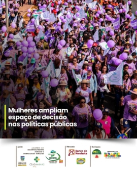 Mulheres ampliam espaço de decisão nas políticas públicas
