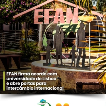 EFAN firma acordo com universidade de Lisboa e abre portas para intercâmbio internacional