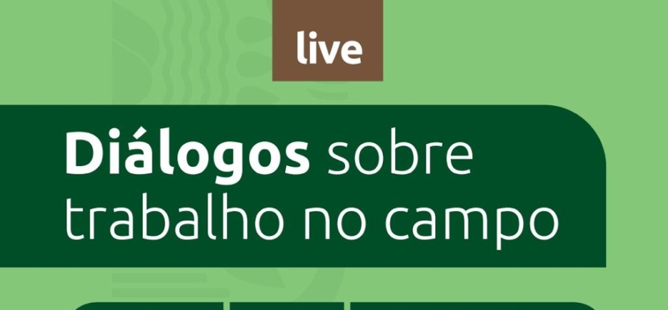 Convidamos você para participar da live Orientações do Ministério do Trabalho para a safra e trabalho rural, que será realizada no dia 02/07, às 17h, pelo YouTube.