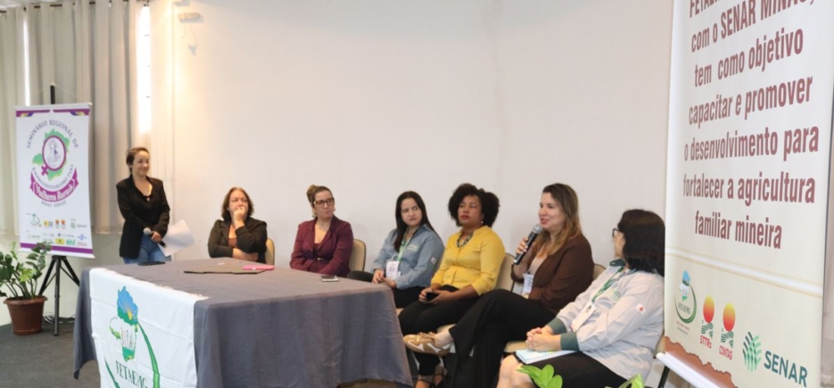 Empreendedorismo e autonomia das mulheres rurais são temas de seminário regional promovido pela Fetaemg