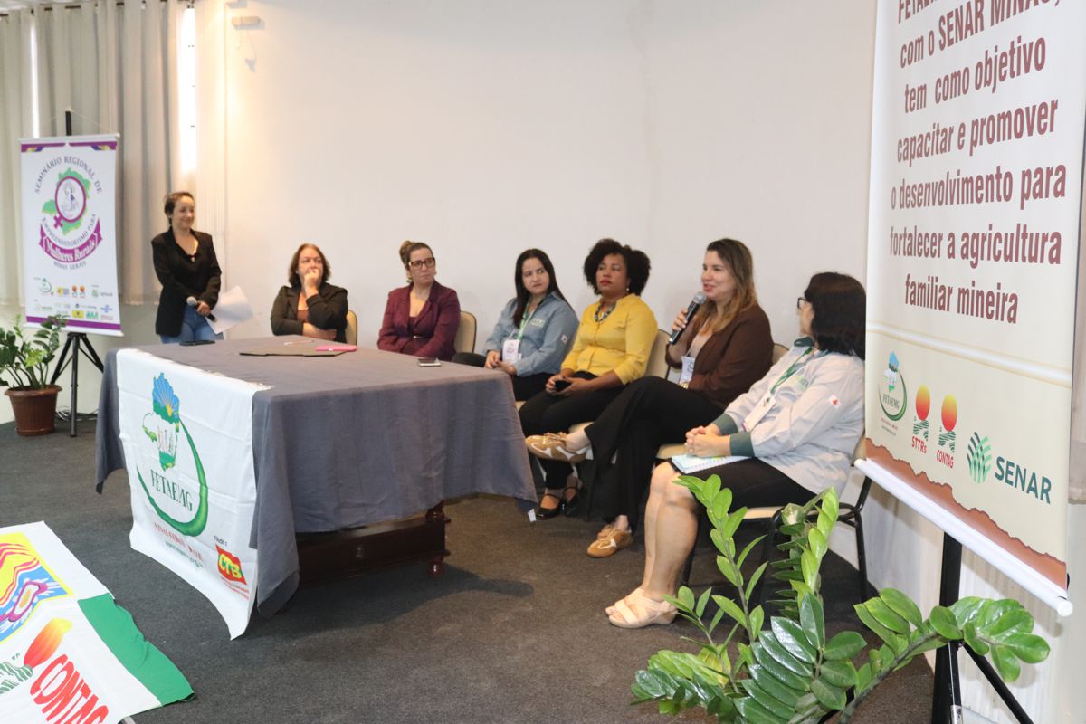 Empreendedorismo e autonomia das mulheres rurais são temas de seminário regional promovido pela Fetaemg