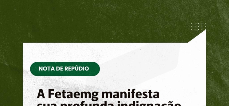 NOTA DE REPÚDIO