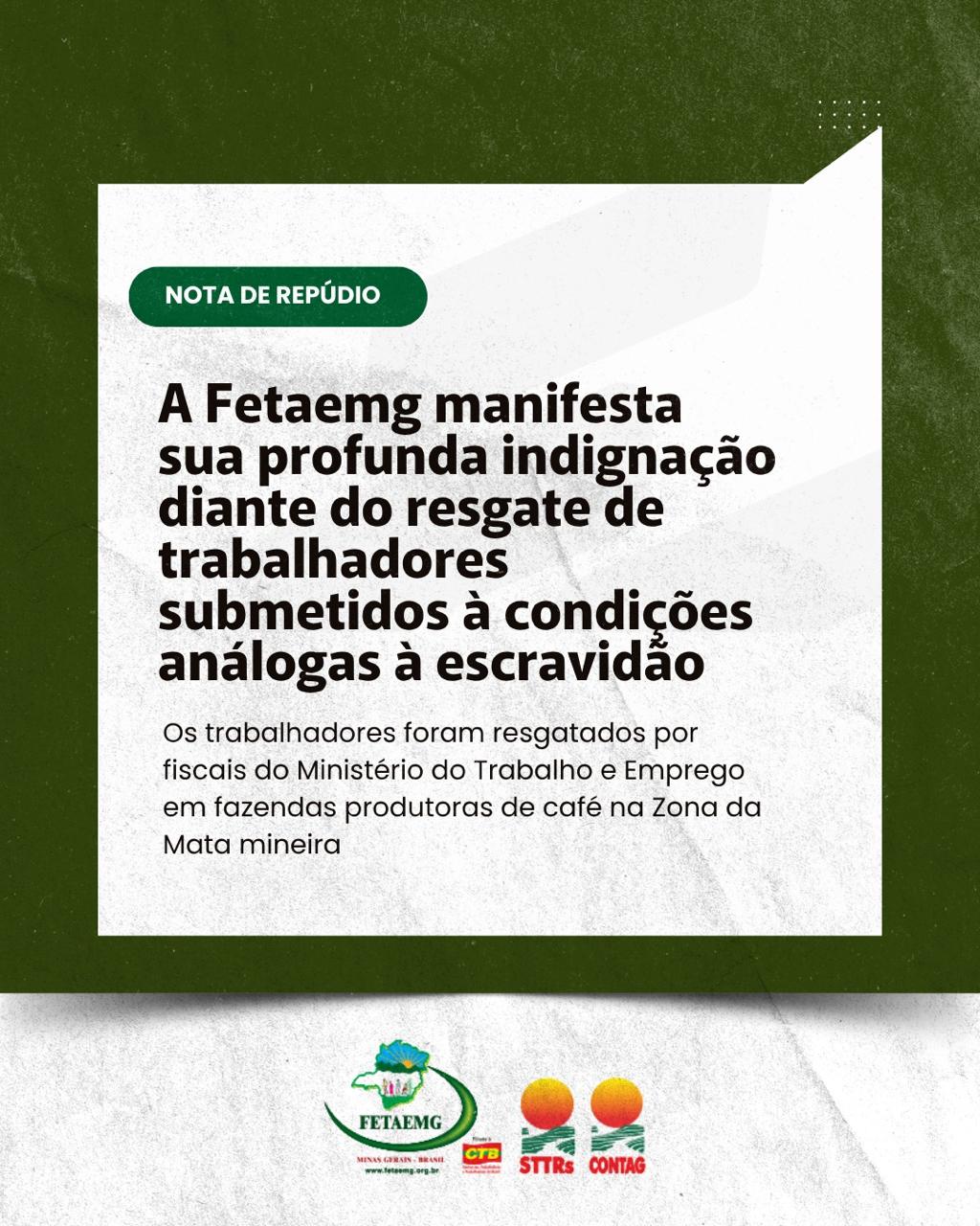 NOTA DE REPÚDIO