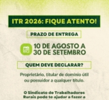 Declarar o ITR é indispensável para manter a propriedade rural regularizada e garantir a segurança jurídica da sua terra. 