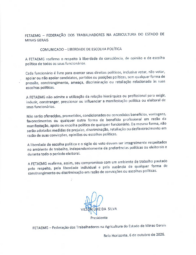 Comunicado!